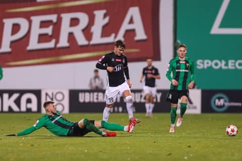 Football. Betclic I Liga. Gornik Leczna - Polonia Warszawa. 31.10.2025