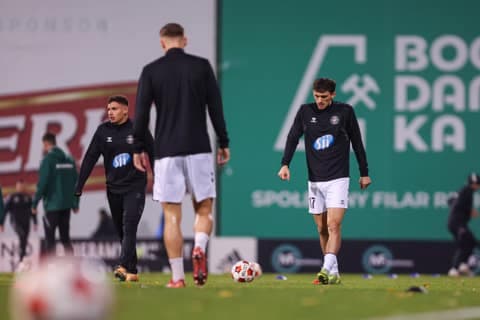 Football. Betclic I Liga. Gornik Leczna - Polonia Warszawa. 31.10.2025