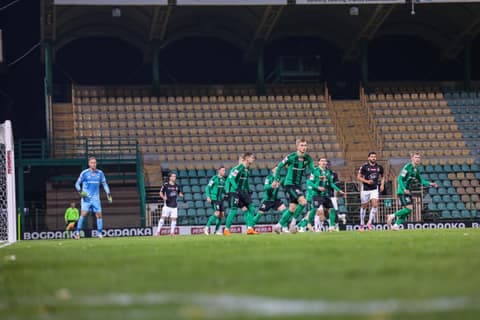 Football. Betclic I Liga. Gornik Leczna - Polonia Warszawa. 31.10.2025