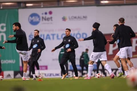 Football. Betclic I Liga. Gornik Leczna - Polonia Warszawa. 31.10.2025