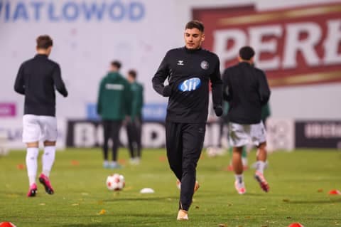 Football. Betclic I Liga. Gornik Leczna - Polonia Warszawa. 31.10.2025