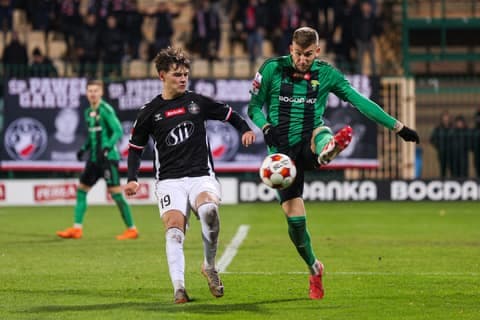 Football. Betclic I Liga. Gornik Leczna - Polonia Warszawa. 31.10.2025