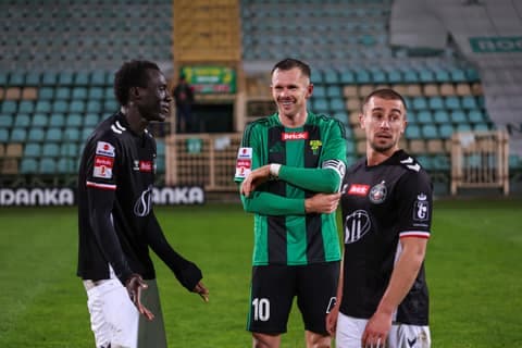 Football. Betclic I Liga. Gornik Leczna - Polonia Warszawa. 31.10.2025