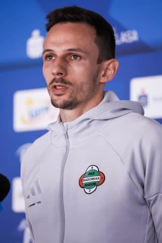 Football. Radomiak Radom. Press Conference. 02.11.2025
