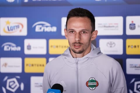 Football. Radomiak Radom. Press Conference. 02.11.2025
