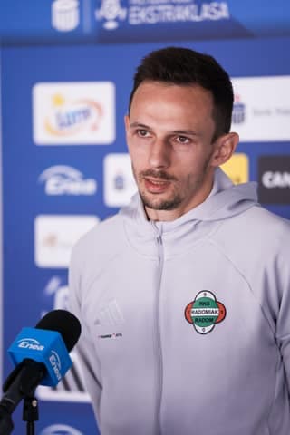 Football. Radomiak Radom. Press Conference. 02.11.2025