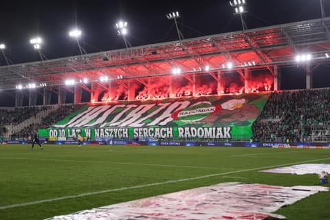 Football. PKO BP Ekstraklasa. Radomiak Radom - Cracovia. 07.11.2025
