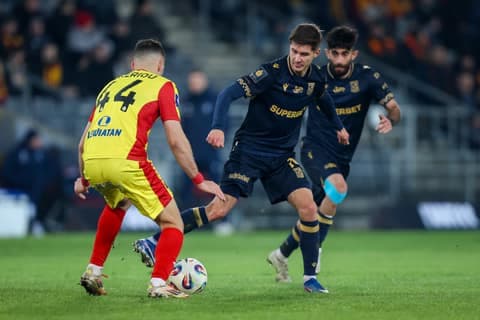 Football. PKO BP Ekstraklasa. Korona Kielce - Lech Poznan. 22.02.2026