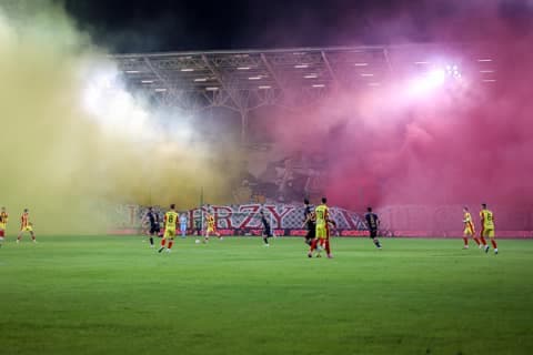 Football. PKO BP Ekstraklasa. Korona Kielce - Lech Poznan. 22.02.2026