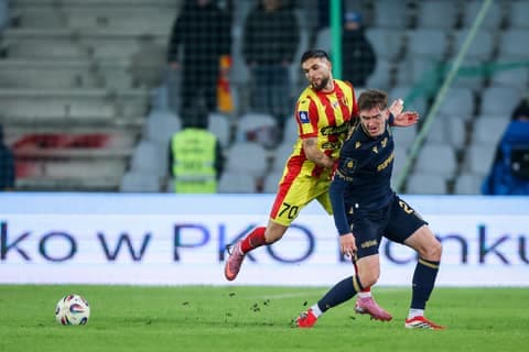 Football. PKO BP Ekstraklasa. Korona Kielce - Lech Poznan. 22.02.2026