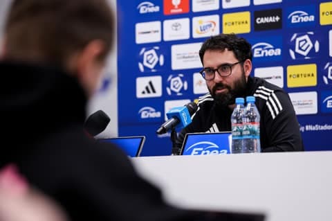 Football. Radomiak Radom. Press Conference. 20.02.2026