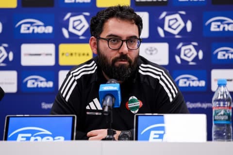 Football. Radomiak Radom. Press Conference. 20.02.2026