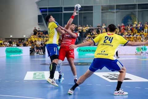Handball. EHF Champions League. Industria Kielce - One Veszprem. 19.02.2026