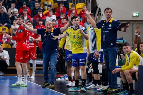 Handball. EHF Champions League. Industria Kielce - One Veszprem. 19.02.2026