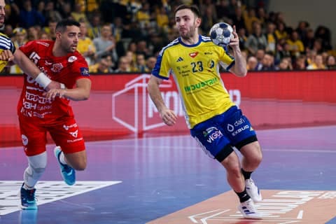 Handball. EHF Champions League. Industria Kielce - One Veszprem. 19.02.2026