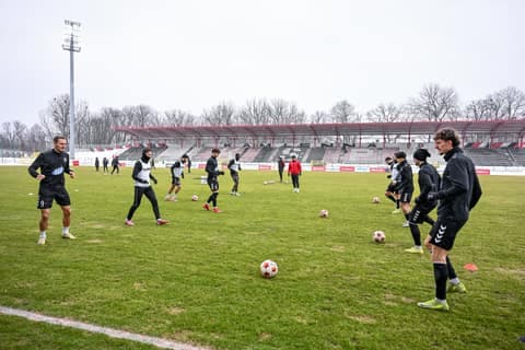 Football. Betclic I Liga. Polonia Warszawa - Stal Mielec. 08.02.2026