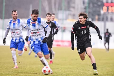 Football. Betclic I Liga. Polonia Warszawa - Stal Mielec. 08.02.2026