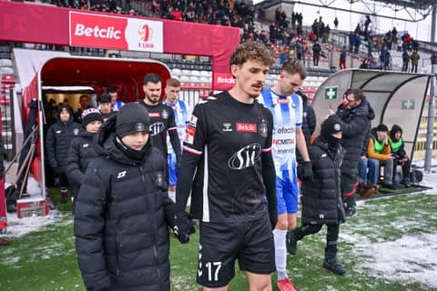 Football. Betclic I Liga. Polonia Warszawa - Stal Mielec. 08.02.2026