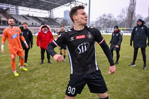 Football. Betclic I Liga. Polonia Warszawa - Stal Mielec. 08.02.2026