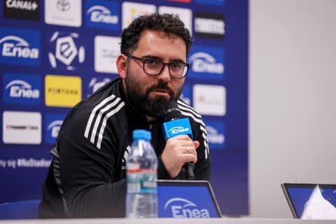 Football. Radomiak Radom. Press Conference. 06.02.2026