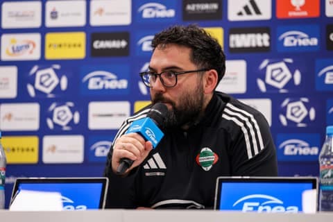 Football. Radomiak Radom. Press Conference. 06.02.2026