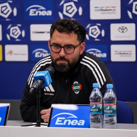 Football. Radomiak Radom. Press Conference. 29.01.2026