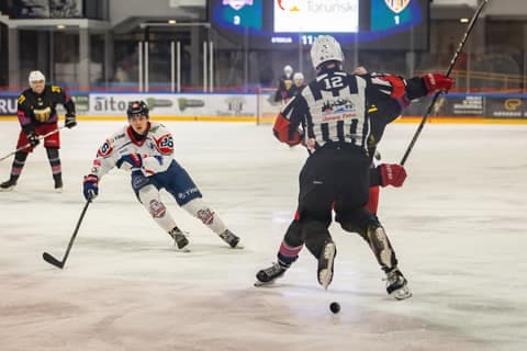 Ice Hockey. Tauron Hokej Liga. Energa Torun - Polonia Bytom. 11.01.2026