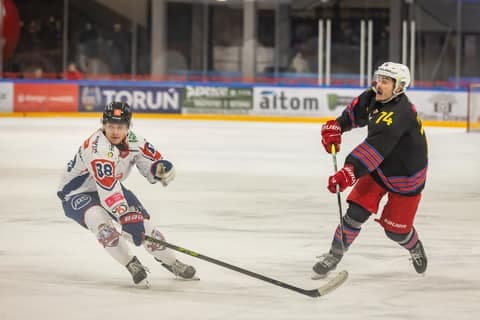 Ice Hockey. Tauron Hokej Liga. Energa Torun - Polonia Bytom. 11.01.2026