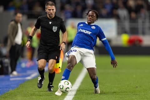 Football. UEFA Conference League. Racing Strasbourg - Jagiellonia Bialystok. 23.10.2025