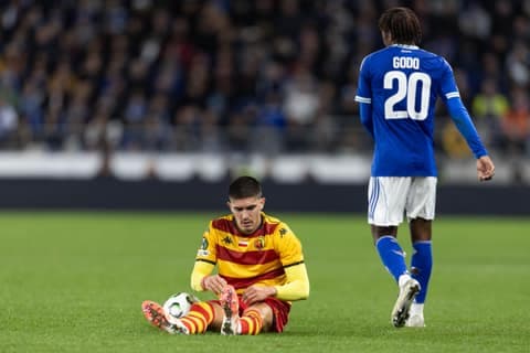Football. UEFA Conference League. Racing Strasbourg - Jagiellonia Bialystok. 23.10.2025