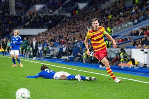 Football. UEFA Conference League. Racing Strasbourg - Jagiellonia Bialystok. 23.10.2025