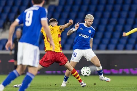 Football. UEFA Conference League. Racing Strasbourg - Jagiellonia Bialystok. 23.10.2025