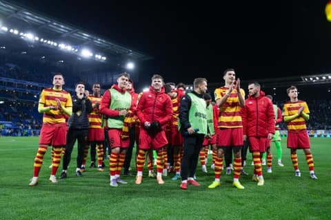 Football. UEFA Conference League. Racing Strasbourg - Jagiellonia Bialystok. 23.10.2025