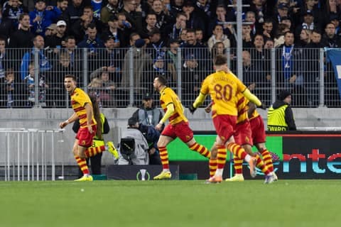 Football. UEFA Conference League. Racing Strasbourg - Jagiellonia Bialystok. 23.10.2025