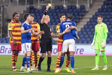 Football. UEFA Conference League. Racing Strasbourg - Jagiellonia Bialystok. 23.10.2025