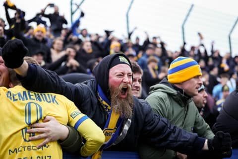Football. STS Puchar Polski. Avia Swidnik - Polonia Bytom. 03.12.2025