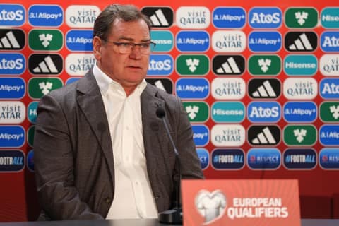 Football. Poland national team. Press Conference. 12.10.2025