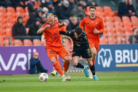 Football. PKO BP Ekstraklasa. Bruk - Bet Termalica Nieciecza - Jagiellonia Bialystok. 07.12.2025