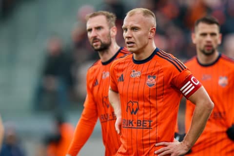 Football. PKO BP Ekstraklasa. Bruk - Bet Termalica Nieciecza - Jagiellonia Bialystok. 07.12.2025