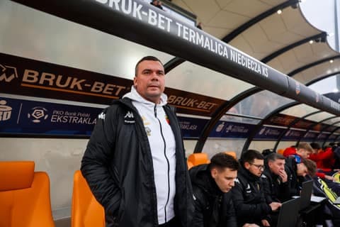 Football. PKO BP Ekstraklasa. Bruk - Bet Termalica Nieciecza - Jagiellonia Bialystok. 07.12.2025