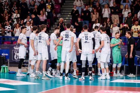 Volleyball. PlusLiga. Projekt Warszawa - ZAKSA Kedzierzyn-Kozle. 14.12.2025