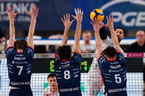 Volleyball. PlusLiga. Projekt Warszawa - ZAKSA Kedzierzyn-Kozle. 14.12.2025
