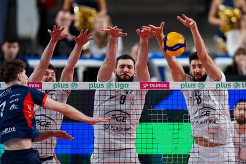 Volleyball. PlusLiga. Projekt Warszawa - ZAKSA Kedzierzyn-Kozle. 14.12.2025