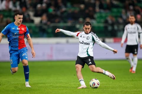 Football. PKO BP Ekstraklasa. Legia Warsaw - Piast Gliwice. 14.12.2025