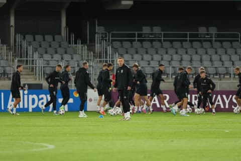 Football. Lithuania. Training. 11.10.2025