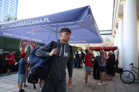 Football. Betclic 1 Liga. Polonia Warszawa - Puszcza Niepolomice. 20.09.2025