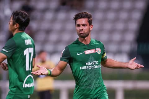 Football. Betclic 1 Liga. Polonia Warszawa - Puszcza Niepolomice. 20.09.2025