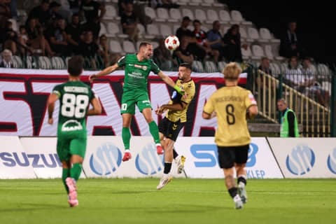 Football. Betclic 1 Liga. Polonia Warszawa - Puszcza Niepolomice. 20.09.2025