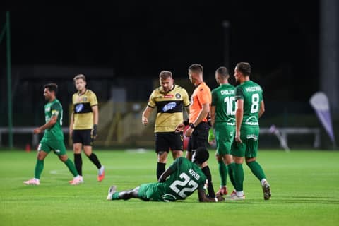 Football. Betclic 1 Liga. Polonia Warszawa - Puszcza Niepolomice. 20.09.2025