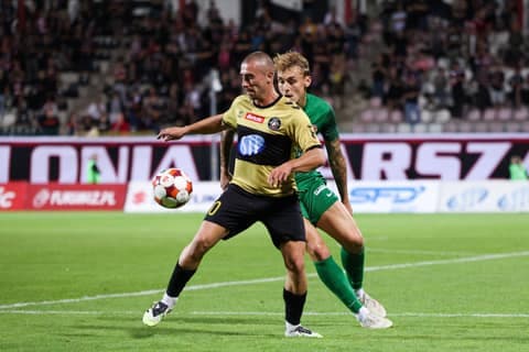 Football. Betclic 1 Liga. Polonia Warszawa - Puszcza Niepolomice. 20.09.2025